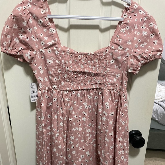 Babydoll puff sleeve dress - Picture 3 of 7